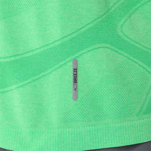 Asics Road Seamless SS Top Men Vital Green Illuminate Green חולצת ריצה לגברים
