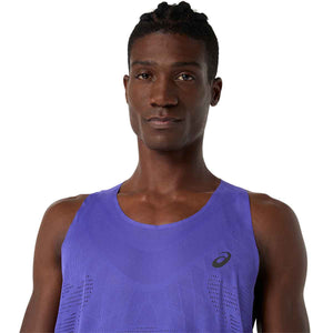 Asics Metarun Singlet Men Cobalt Burst גופיית ריצה לגברים