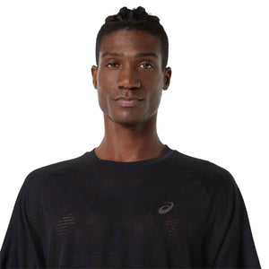 Asics Metarun SS Top Men Black חולצת ריצה לגברים