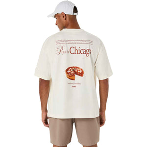 Asics Heritage Heavy Cotton Citee Unisex Cream Chicago חולצת אסיקס יוניסקס