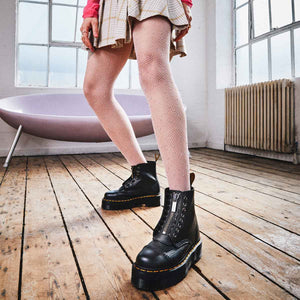Dr. Martens Sinclair Black Aunt Sally מגפי ד״ר מרטינס סינקלייר