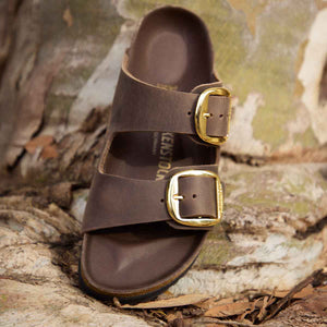 Birkenstock 1032916 Arizona Big Buckle Habana כפכפי בירקנשטוק אריזונה לנשים