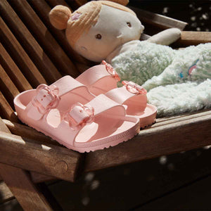 Birkenstock Arizona Flower EVA Kids Light Rose כפכפי בירקנשטוק לילדים