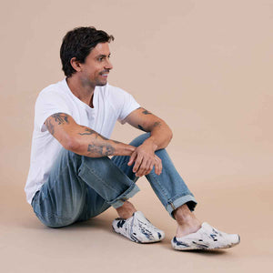 Reef Glider Beige Marble כפכפי ריף לגברים