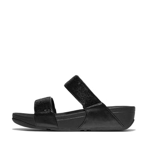 Fit Flop Lulu Slides Black כפכפי פיטפלופ לנשים