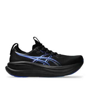 Asics Gel Nimbus 28 Men Black Neon Blue נעלי ריצה אסיקס גברים