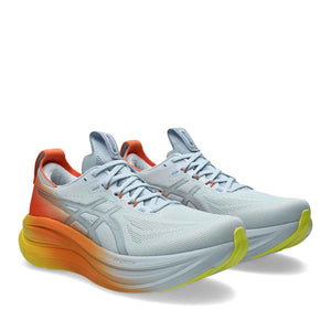 Asics Gel Nimbus 28 Sunny Sizzle Men Sky Sun Peach נעלי ריצה ג`ל נימבוס 28 לגברים