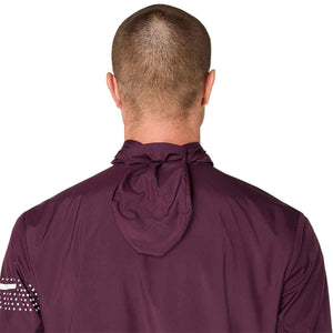 Asics Icon Jacket Men Dark Aubergine ג'קט אסיקס לגברים