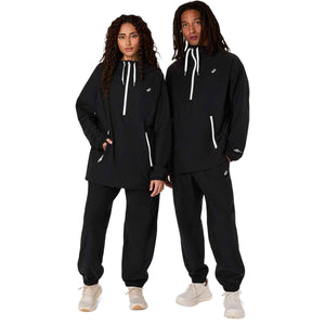 Asics Heritage Double Weave Pant Unisex Performance Black מכנסי אסיקס יוניסקס