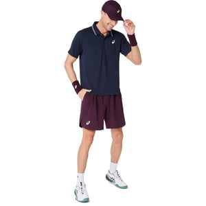 Asics Game 7In Short Men Dark Aubergine מכנסי טניס לגברים