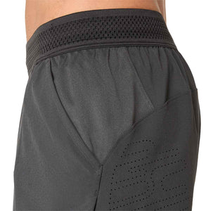 Asics Match Laser Cut 7In Short Men Graphite Grey Night Energy מכנסי טניס לגברים