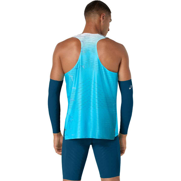 Asics Metaspeed Singlet Men Aquarium גופיית ריצה לגברים