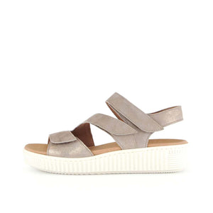 Gabor Beige platform sandal סנדלי נשים גאבור