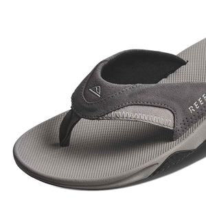 Reef Fanning Grey Suede כפכפי ריף לגברים