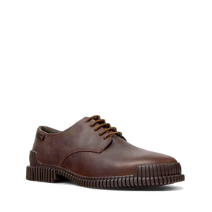 Camper Pix Brown Leather Shoes for Men נעלי קמפר לגברים