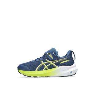 Asics GT 1000 14 PS Kids Independence Blue Neon Lime נעלי ריצה לילדים