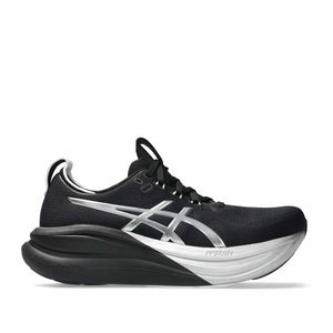 Asics Gel Nimbus 28 Platinum Women Black נעלי ריצה ג`ל נימבוס 28 פלטינום לנשים