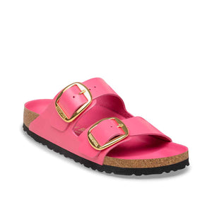 Birkenstock Arizona Big Buckle High Shine Fuchsia Tulip כפכפי בירקנשטוק אריזונה לנשים