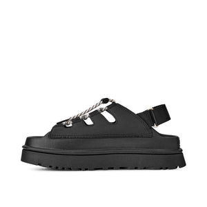 UGG GoldenGlow Toggle Sandal Black סנדלי גולדנגלואו טאגל שחור לנשים