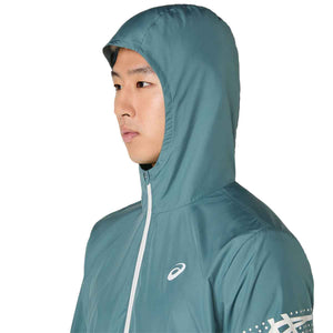 Asics Icon Jacket Men Foggy Teal ג'קט ריצה לגברים