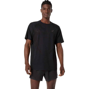 Asics Metarun SS Top Men Black חולצת ריצה לגברים