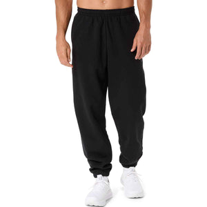 Asics Spiral Logo Fleece Relaxed Pant Men Performance Black מכנסי אסיקס לגברים