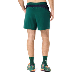 Asics Padel Court 7In Short Men Jewel Green מכנסי פאדל לגברים