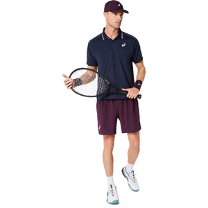 Asics Game 7In Short Men Dark Aubergine מכנסי טניס לגברים