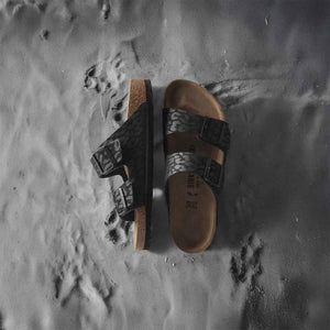 Birkenstock Arizona Leo Black כפכפי בירקנשטוק אריזונה לנשים