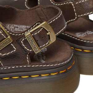 Dr. Martens Dunnet Flower Sandal Kelp Brown סנדלי ד"ר מרטינס