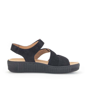 Gabor black platform sandal סנדלי נשים גאבור