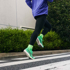 Asics Magic Speed 5 Unisex Vital Green Carrier Grey נעלי ריצה מטה ספיד 5 יוניסקס