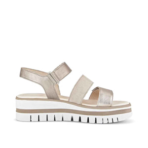 Gabor beige platform sandal סנדלי גאבור לנשים