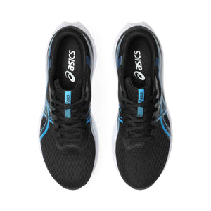 Asics Patriot 14 Men Black Aegean Blue נעלי ריצה פטריוט 14 לגברים