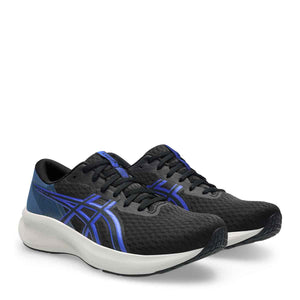 Asics Patriot 14 Men Black Neon Blue נעלי ריצה פטריוט 14 לגברים