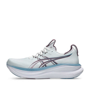 Asics Gel Nimbus 28 Women Arctic Blue Velvet Purple נעלי ריצה ג`ל נימבוס 28 נשים