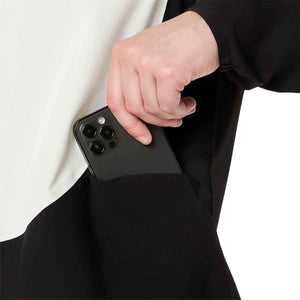 Asics Metarun Legend Jacket Women Black Cream ג'קט ריצה לנשים