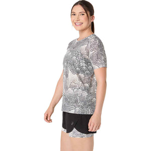 Asics Limited Series Metarun SS Top Women Cream חולצת ריצה לנשים