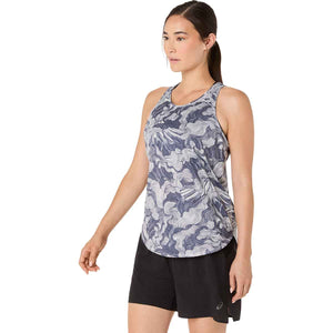 Asics Fujitrail Tank Women Cream גופיית ריצה לנשים