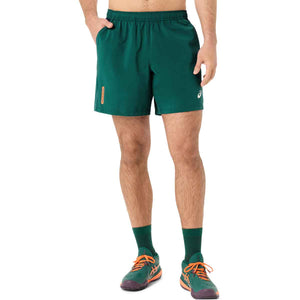 Asics Padel Court 7In Short Men Jewel Green מכנסי פאדל לגברים