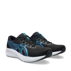 Asics Patriot 14 Men Black Aegean Blue נעלי ריצה פטריוט 14 לגברים
