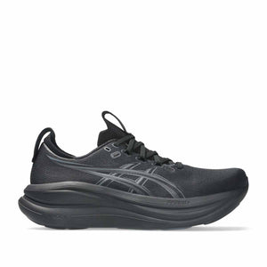 Asics Gel Nimbus 28 Men Black Graphite Grey נעלי ריצה ג`ל נימבוס 28 לגברים