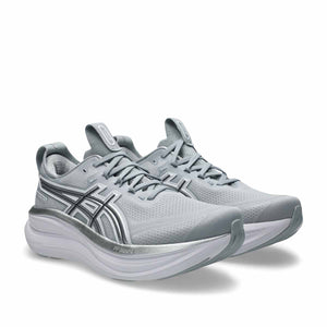 Asics Gel Nimbus 28 Atc Women Piedmont Grey Pure Silver נעלי ריצה ג`ל נימבוס 28 לנשים