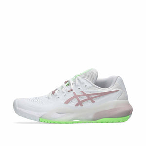 Asics Gel Resolution X Women White Morganite נעלי טניסג`ל רזולושיין לנשים