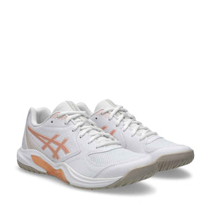 Asics Gel Dedicate 9 Women White Cantaloupe ג`ל דדיקייט 9 נשים