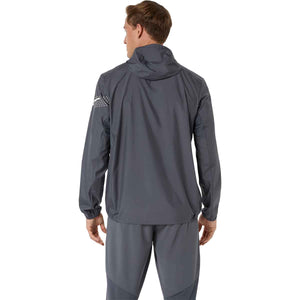 Asics Icon Jacket Men Carrier Grey ג'קט ריצה לגברים