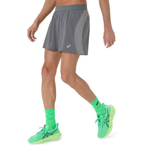 Asics Road 5In Short Men Steel Grey מכנסי ריצה לגברים