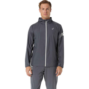 Asics Icon Jacket Men Carrier Grey ג'קט ריצה לגברים