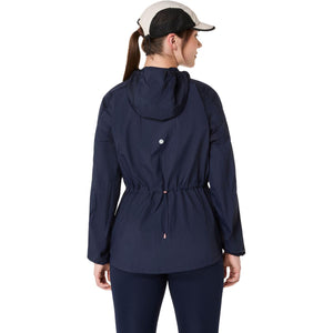 Asics Road Packable Jacket Women Midnight ג'קט ריצה מתקפל לנשים