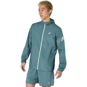 Asics Icon Jacket Men Foggy Teal ג'קט ריצה לגברים
